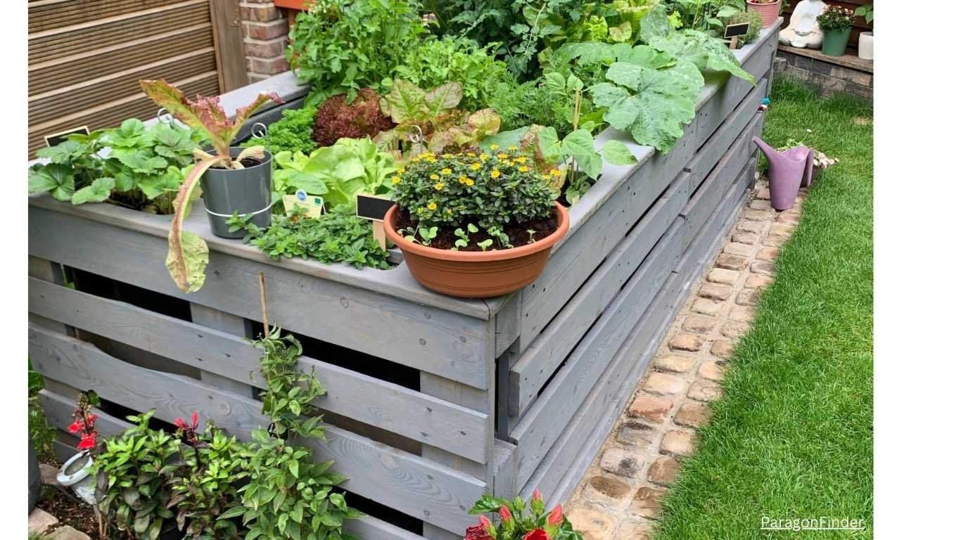 How to create a flower bed border