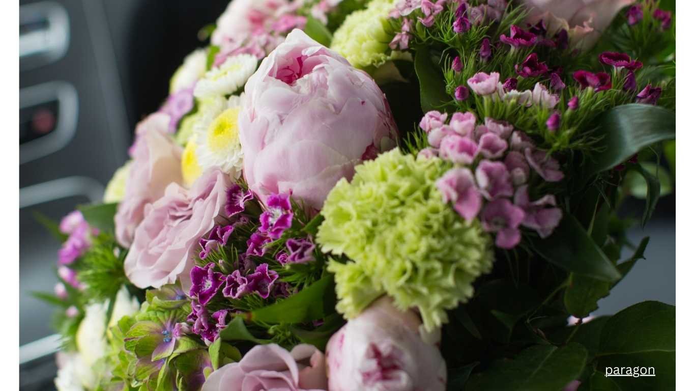 How to keep flowers fresh in a car?